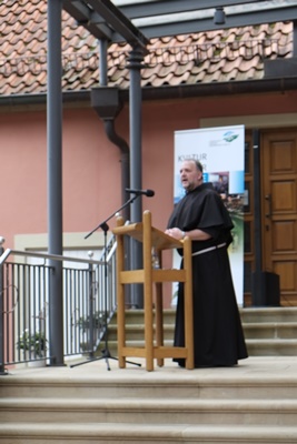 Landschaftstag 2022 | Kloster Lage | Bruder Bernhardin M Seither (c) Gabriele Janz/LVO