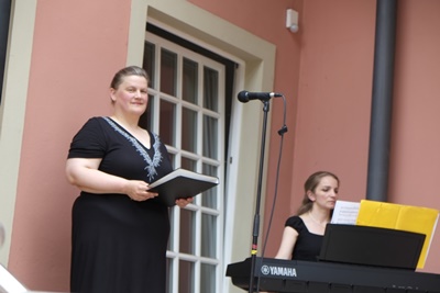 Landschaftstag 2022 | Musikalische Begleitung durch Sigrid Heidemann und Julia Habiger-Prause (c) Gabriele Janz/LVO