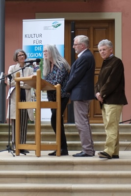 Landschaftstag 2022 | Susanne Tauss im Dialog mit den Preisträger:innen (c) Gabriele Janz/LVO